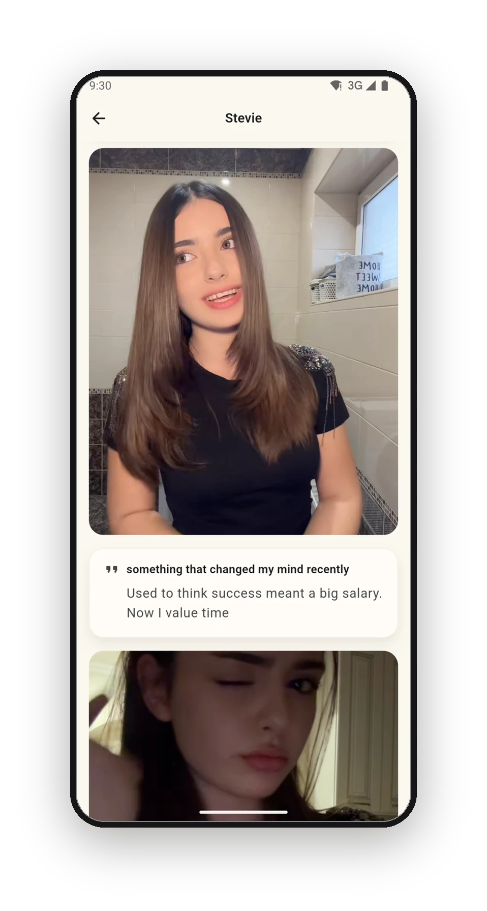 A real person to meet